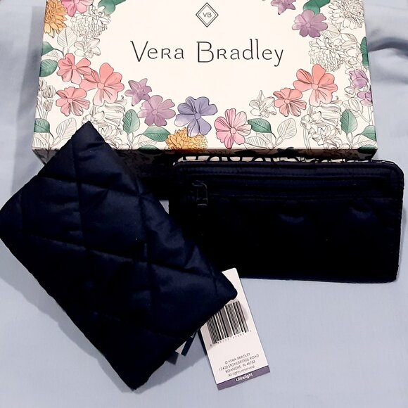 Set of Vera Bradley Double Eye Case & Essential Wallet - Picture 5 of 5